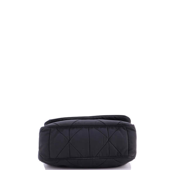 Prada Padded Flap Shoulder Bag Quilted Tessuto - Picture 4 of 8